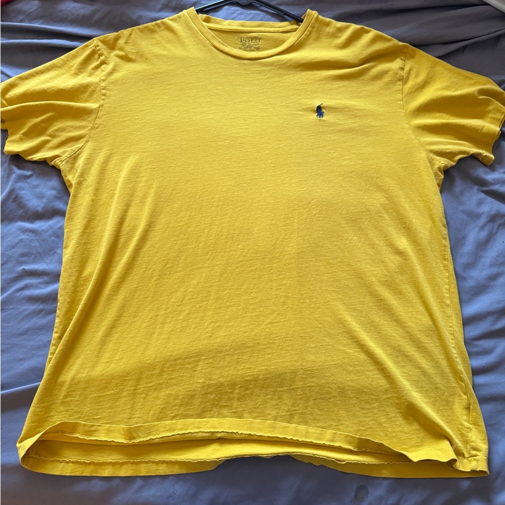 Polo by Ralph Lauren Yellow Short Sleeve Tee